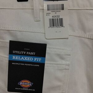NWT Dickies Relaxed Fit Utility Pants, Size 40x32
